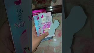 how to use nose strip for blackheads  Nose pore strip review ytshorts shorts anayaCosmeticPRO [upl. by Netsrak768]