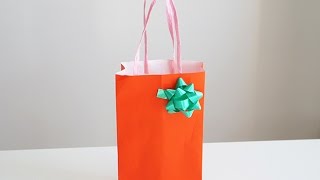 2 Dakikada Şık Hediye Paketi Yapımı  How to Make a Gift Bag Under 2 Minutes [upl. by Vinson]