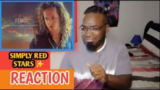 Simply Red Stars ✨ Official Music Video Reaction [upl. by Ahsam]