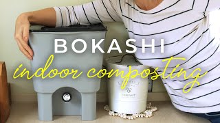 INDOOR Composting with Bokashi Bins amp Tapping into a Massive Nutrient Resource for the Garden [upl. by Alane]