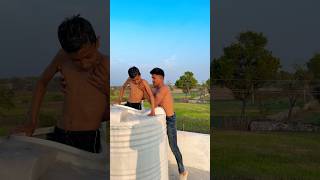 in the water tank 😱😁😂 shortvideo funnyvideo [upl. by Nim]