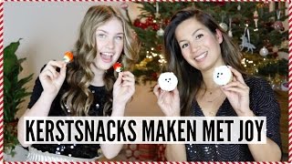 SCHATTIGE KERSTSNACKS MAKEN MET JOY BEAUTYNEZZ [upl. by Ahsiloc]