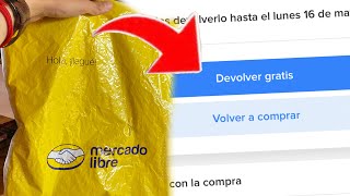 Devolver un Producto GRATIS de Mercado Libre  EXPLICADO PASO A PASO  Como hacer el envio [upl. by Eiramnaej148]