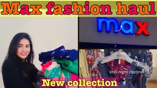 Max fashion haul  max fashion shopping new collection in max pritysharmavlog [upl. by Ahs528]