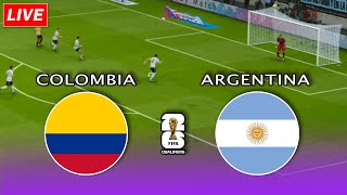 🔴Colombia vs Argentina  FIFA World Cup Qualifying CONMEBOL [upl. by Ariay]