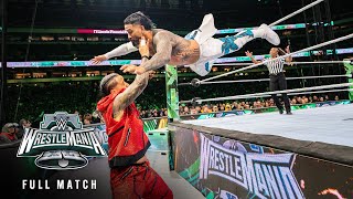 FULL MATCH Jey Uso vs Jimmy Uso WrestleMania XL Saturday [upl. by Petit157]