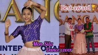 Mon Sila dance cover Riya GogoiBest award semiclassical assamesesong international [upl. by Aehsrop413]