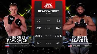 UFC Fight Night 222 Pavlovich vs Blaydes Full Fight Highlights [upl. by Evelunn759]