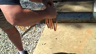 Prepper Tip Bending copper tubing with ICE [upl. by Selima330]