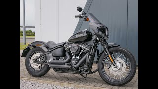 2018 HarleyDavidson FXBB Street Bob at WCHD Glasgow Scotland [upl. by Stuppy]