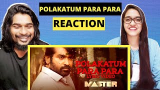 POLAKATUM PARA PARA REACTION  Master  Thalapathy Vijay  SWAB REACTIONS with Stalin amp Afreen [upl. by Alliuqahs]