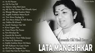 Lata Mangeshkar Hit Songs  Best Of Lata Mangeshkar Playlist 2021 Hindi Evergreen Melodies [upl. by Ailadgim773]