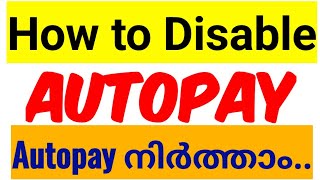 Turn off autopay in Phonepay  Disable Autopay in a payment app  Delete autopay [upl. by Allemat]