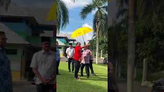 Sultan Pahang Meninjau Padang Golf Daerah Raub [upl. by Rolyat982]