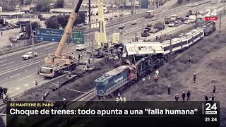 Choque de trenes todo apunta a una quotfalla humanaquot [upl. by Dabbs]