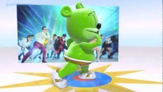 Gangnam Style PSY  Gummy Bear HD [upl. by Nara516]