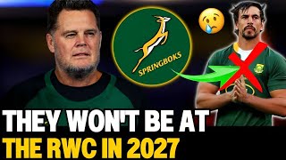 🚨RASSIE ERASMUS REVEALS SHOCKING DECISIONS FOR THE 2027 RWC  SPRINGBOKS NEWS [upl. by Leirrad146]