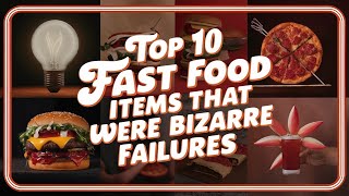 Top 10 Fast Food Items That Were Bizarre Failures [upl. by Kristan173]