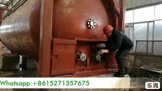 ISO NH3 Tank Container Hydraulic Test 32Mpa [upl. by Tobi344]