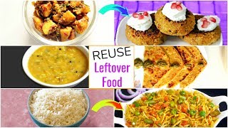 बासी बचे खाने को REUSE कैसे करें  Left Over Food Recipes  CookWithNisha [upl. by Lowrie547]