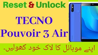 Tecno Povoir 3 Air Frp Reset By Cm2 Tool Tecno Pouvoir 3 Air LC6 Frp Reset Screen Lock Remove [upl. by Ahtoelc]