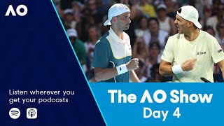 The AO Show Jabeur Bows out on Day 4 Kokkinakis to Face Dimitrov on Day 5  Australian Open 2024 [upl. by Yalcrab]