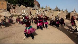 Dogon Mask Dance  Mali [upl. by Ainit]