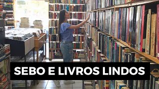 TROCANDO LIVROS NO SEBO  Livros amp Fuxicos [upl. by Lairbag]