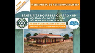 Encontro de Ferromodelismo em Santa Rita do Passa Quatro  2023 [upl. by Elliott]