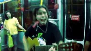 Rafael Budú  El Video que dejo la cagà en Transantiago 2012 [upl. by Esom]