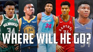 5 BEST And Most REALISTIC Teams For Giannis Antetokounmpo To Go To RANKED [upl. by Llerrad]