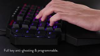 Redragon K585 DITI OneHanded RGB Mechanical Gaming Keyboard [upl. by Ellenahs12]