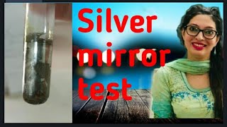 Tollen s reagent silver mirror test [upl. by Atoel]