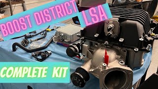 Unboxing our Boost District LSA Supercharger complete Kit [upl. by Thayne]