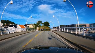 Driving Around In Farsund  Norway   Summer 2023 [upl. by Arondell]