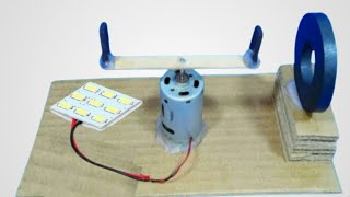 Free Energy Genaretor With Dc Motor And Magnet [upl. by Marka385]