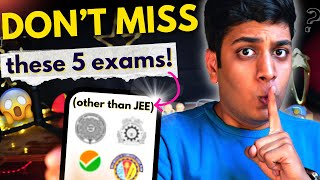 Top 5 Entrance Exams other than JEE 2024😱 Dont Miss❌ [upl. by Orling]