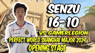 CS2 POV The MongolZ Senzu 1610 vs GamerLegion Mirage  Perfect World Shanghai Major 2024 [upl. by Jeffers]