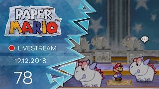 Paper Mario LivestreamBlind  78  Kniffliges Schieberätsel [upl. by Jerrilyn612]