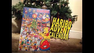 HARIBO ADVENT CALENDAR OPENING CHRISTMAS 2017 [upl. by Boland]