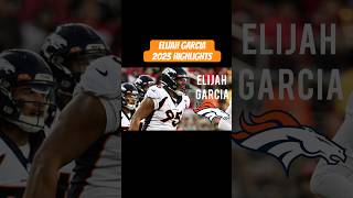 Elijah Garcia  2023 Highlights  Denver Broncos DL [upl. by Linell]