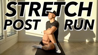 Stretch after Running  Post Run Stretches for Runners [upl. by Nitsirk]