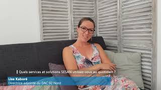 SESAN  Interview de Lise Kaboré FACS IDF et Adrien Beaumel DAC 77 [upl. by Ahseat]