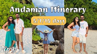 Andaman Complete Guide  Budget amp Itinerary for 5 or 7 or 10 days  Plan your trip on own Ep 4 [upl. by Lynna]