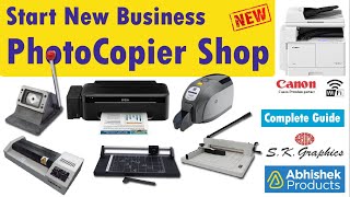 🖨️ Start New Business Ep2  PhotoCopier Shop Earn Profits in Different Markets  AbhishekIDcom [upl. by Adnawt906]