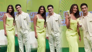 Pooja Hegde amp Vedang Raina Looks Beautiful Together At The Future Of Suncare Product Launch [upl. by Netsrijk336]