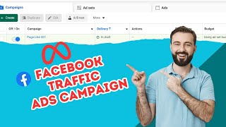 How to do Facebook Traffic Ads campaign  kivabe FB Traffic Ads campaign korbo  Ibrahim K Tech [upl. by Kuhn263]