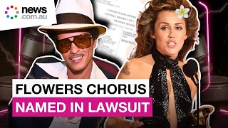 Why Miley is being sued for songtheft by Bruno Marslinked company [upl. by Oira]