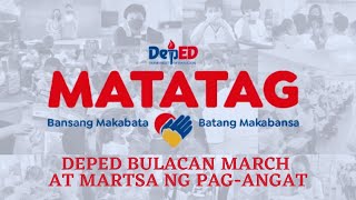 DepEd Bulacan March at Martsa ng Pagangat With Lyrics [upl. by Desai]