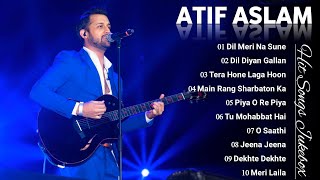 Best Of Atif Aslam  Hindi Top 10 Hit Songs Of Atif Aslam  Latest Bollywood Songs  Jukebox [upl. by Ibson711]